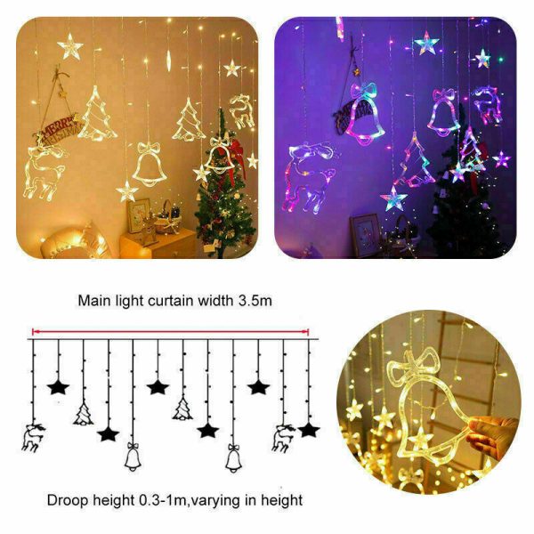 LED Fairy String Curtain Lights - Image 5