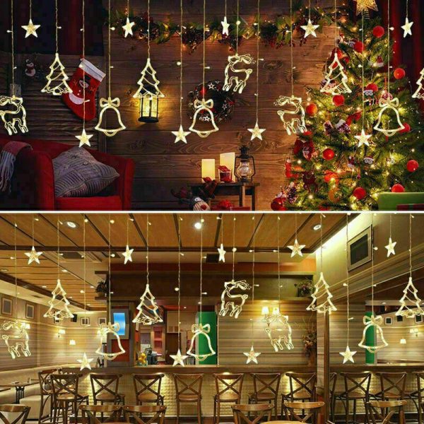 LED Fairy String Curtain Lights - Image 9