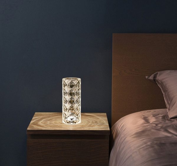 Nordic Crystal USB Bedroom Table Lamps - Image 4