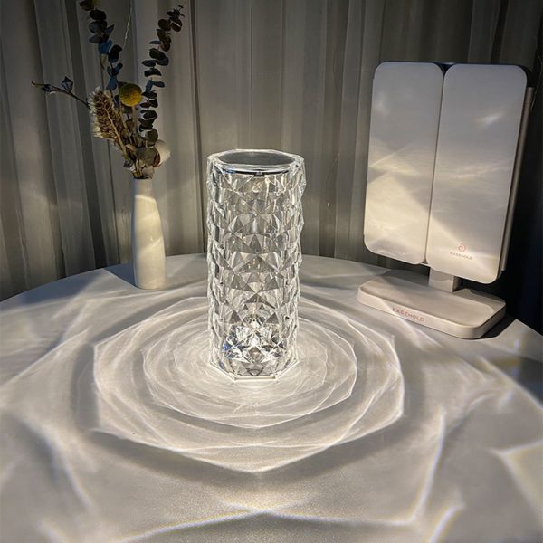 Nordic Crystal USB Bedroom Table Lamps - Image 3